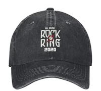 Rock Am Ring 2020 Casquette De Baseball Festival De Musique Tennis Skate Qualité Hip Hop Chapeaux Unisexe Adolescents Casual Designer Casquettes de Baseball,Cadeaux Homme