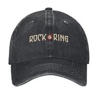 Rock Am Ring Denim Casquette De Baseball Festivals De Musique Organisés en Allemagne Tennis Skate Trucker Papa Chapeau Unisexe Pare-Soleil Casquettes De Baseball,Cadeaux Homme