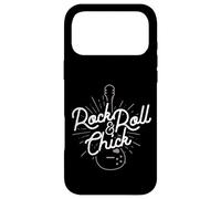 Rock and Roll Chick Retro Guitare Rocker Family Coque pour iPhone 17 Pro Max