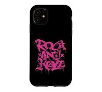 Rock and Roll Graffiti Street Art Musique Coque pour iPhone 11