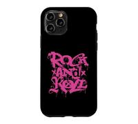 Rock and Roll Graffiti Street Art Musique Coque pour iPhone 11 Pro