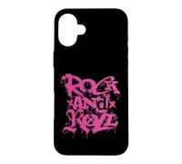 Rock and Roll Graffiti Street Art Musique Coque pour iPhone 16 Plus