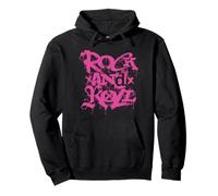 Rock and Roll Graffiti Street Art Musique Sweat à Capuche