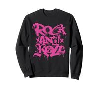 Rock and Roll Graffiti Street Art Musique Sweatshirt