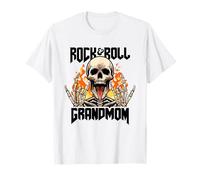 Rock And Roll Grandmom Vintage Retro Rock & Roll Rock Concert T-Shirt