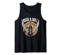 Rock And Roll Guitar Rock Band Country Music Guitar Musician Débardeur