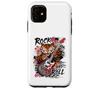 Rock and Roll Guitare Classique Japonais Tiger Tattoo Irezumi Coque pour iPhone 11