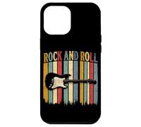Rock and Roll Guitare électrique Vintage Fans de Musique Rock and Roll Coque pour iPhone 12 Pro Max