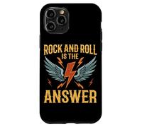 Rock and Roll is The Answer Guitare électrique Vintage Punk Coque pour iPhone 11 Pro