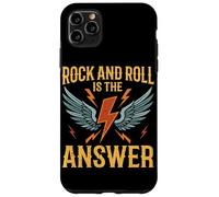 Rock and Roll is The Answer Guitare électrique Vintage Punk Coque pour iPhone 11 Pro Max