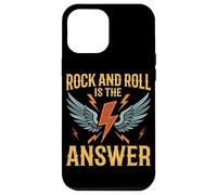Rock and Roll is The Answer Guitare électrique Vintage Punk Coque pour iPhone 12 Pro Max