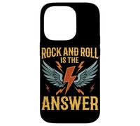 Rock and Roll is The Answer Guitare électrique Vintage Punk Coque pour iPhone 14 Pro