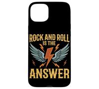 Rock and Roll is The Answer Guitare électrique Vintage Punk Coque pour iPhone 15 Plus