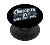 Rock and Roll Musique Moderne Guitare Fans Band Concert PopSockets PopGrip Adhésif