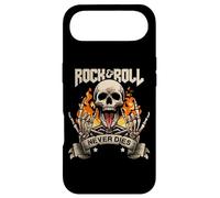 Rock and Roll Never Die Vintage Retro Rock & Roll Rock Concert Coque pour iPhone Air