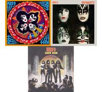 Rock And Roll Over - Love Gun - Dynasty - Kiss Greatest Hits - 3 Compact Discs - Album Bundling