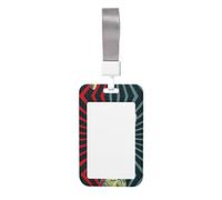 Rock and Roll Porte-badge avec cordon tour de cou amovible, pour femme, adolescente, infirmière, enseignant, entraîneur