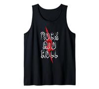 Rock And Roll Red Lightning Concert Hard Rock & Roll Rocker Débardeur