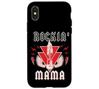 Rock and Roll Rockin' Mama Tenue familiale Assortie Coque pour iPhone X/XS