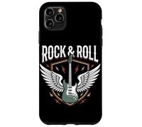Rock and Roll Vintage Guitare électrique Heavy Metal Fans Punk Coque pour iPhone 11 Pro Max