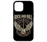 Rock and Roll Vintage Guitare électrique Heavy Metal Fans Punk Coque pour iPhone 12 Mini