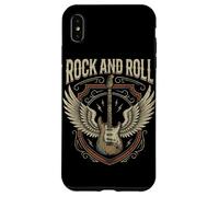 Rock and Roll Vintage Guitare électrique Heavy Metal Fans Punk Coque pour iPhone XS Max