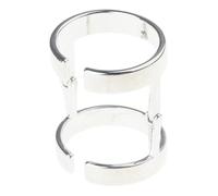 Rock articulé bagues Cyberpunk-Double boucle longues anneaux bijoux mode Joint Cosplay Costume décor Joint doigt porte-anneau