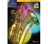 Rock Ballads Alt-Saxophon. Ausgabe Mit Online-Audiodatei
