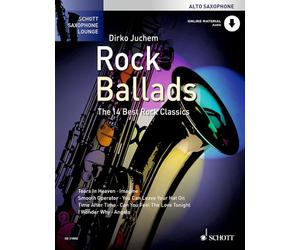 Rock Ballads: The 14 Best Rock Classics. alto saxophone.