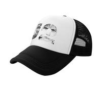 Rock Band Music Casquette Enfant à Filet Respirant - Chapeau Rock Réglable pour Garçon ou Fille - Accessoire Décontracté Fan du Groupe U2 - Casquette Trucker Légère Été