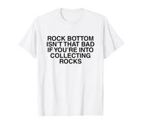 Rock Bottom n'est Pas si Mal, Un mème drôle et délirant de la génération Z, torride T-Shirt Graphique avec Valeur