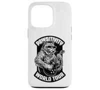 Rock Cat Jouant de la Guitare électrique Funny Guitarist World Tour Coque pour iPhone 13 Pro