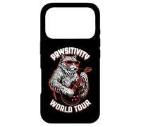 Rock Cat Jouant de la Guitare électrique Funny Guitarist World Tour Coque pour iPhone 17 Pro