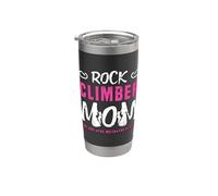 Rock Climber Mom The Idol The Bouldering Lover Rock Climber Gobelet isotherme en acier inoxydable double paroi