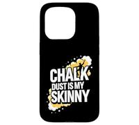Rock Climbing Bouldering Chalk Dust is My Skinny Coque pour iPhone 15 Pro