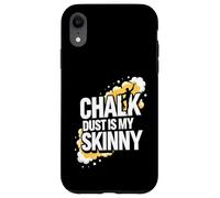 Rock Climbing Bouldering Chalk Dust is My Skinny Coque pour iPhone XR