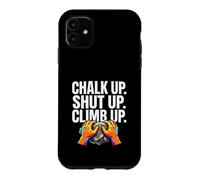 Rock Climbing Bouldering Chalk Up Climb Hands Coque pour iPhone 11