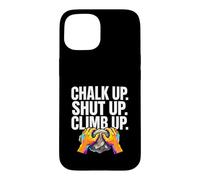 Rock Climbing Bouldering Chalk Up Climb Hands Coque pour iPhone 15