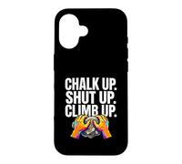 Rock Climbing Bouldering Chalk Up Climb Hands Coque pour iPhone 16