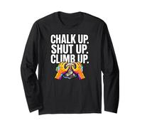 Rock Climbing Bouldering Chalk Up Climb Hands Manche Longue