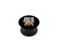 Rock Climbing Bouldering Chalk Up Climb Hands PopSockets PopGrip Adhésif