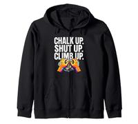 Rock Climbing Bouldering Chalk Up Climb Hands Sweat à Capuche