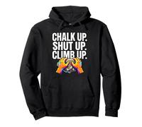 Rock Climbing Bouldering Chalk Up Climb Hands Sweat à Capuche
