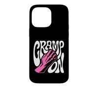 Rock Climbing Cramp on Bouldering Climber Pun Coque pour iPhone 14 Pro Max