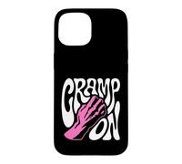 Rock Climbing Cramp on Bouldering Climber Pun Coque pour iPhone 15