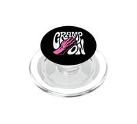 Rock Climbing Cramp on Bouldering Climber Pun PopSockets PopGrip pour MagSafe