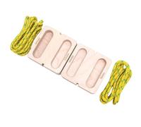 Rock Climbing Fingerboard - Wooden Training Board with Lanyard, Strength Grip Training, Easy to Install, Enhances Climber Skills & Fitness for Rock Climbing, Women, Athletes, Beginners, Professionals