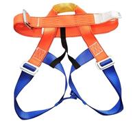 Rock Climbing Harness - Rappelling Equipment Half Body Outdoor Training Safety Belt | Thick Comfortable Men Mountaineering Harness For Roofing Construction, Professional Fall Protection Gear