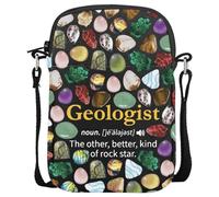 Rock Collector Sac à bandoulière pour ingénieur géologique, Géologue Cr UE, 5.91 Inches ×8.27 Inches
