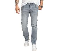 Rock Creek Jean stretch pour homme coupe classique délavé tailles W29 à W44, 32W x 30L